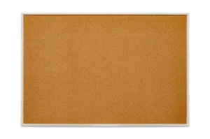 לוח שעם מעוצב למשרד מסגרת אלומיניום 40x60